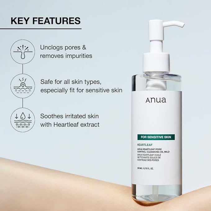 Anua Mild Double Cleanser Duo for Facial Cleansing