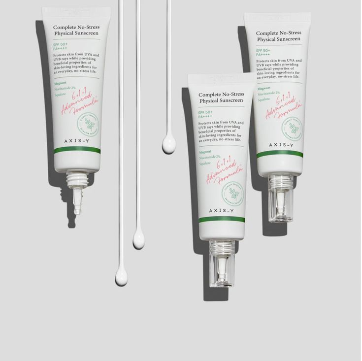 AXIS-Y Complete No-Stress Physical Sunscreen SPF 50+