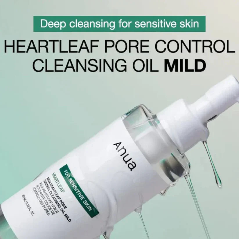 Anua Heartleaf Pore Control Cleansing Oil Mild